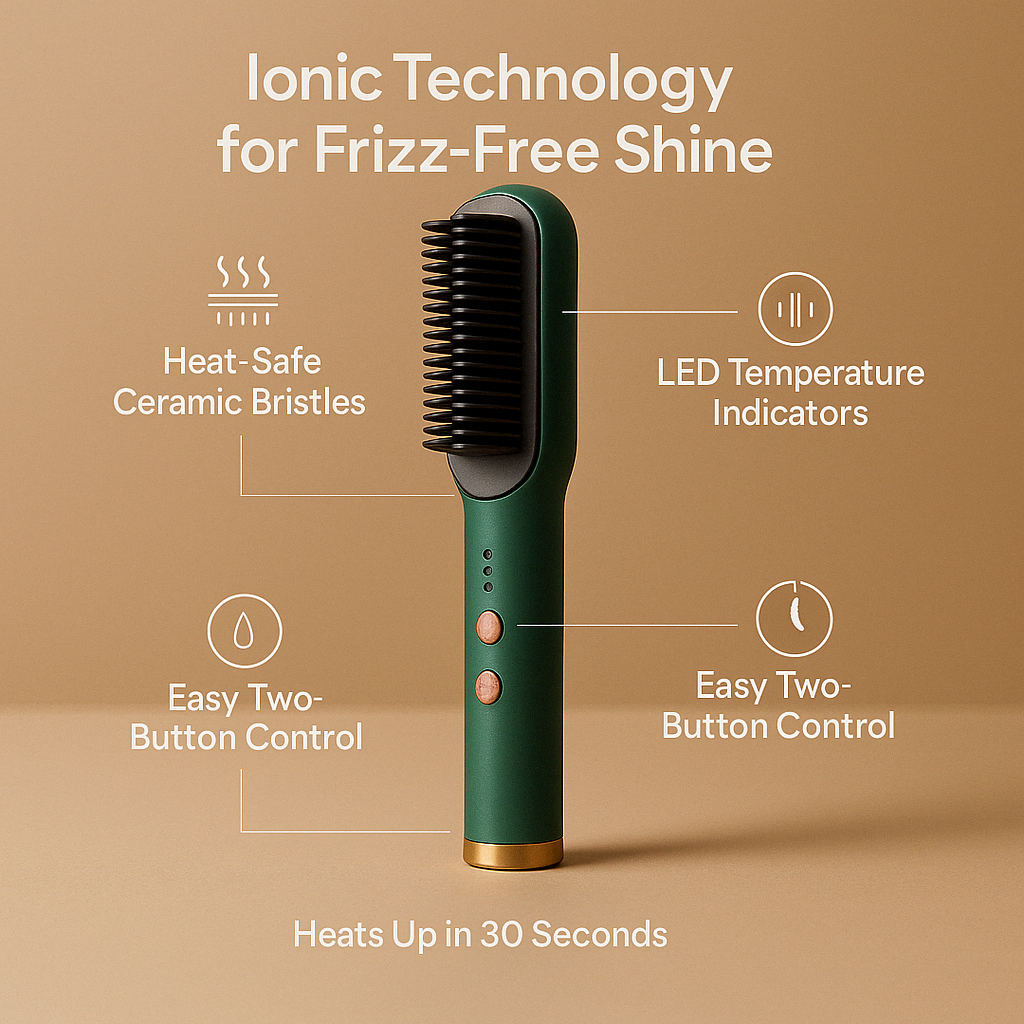 UBA™-Professional Hair Straightening Comb