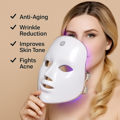 LUMORA™-LED FACE GLOWING MASK