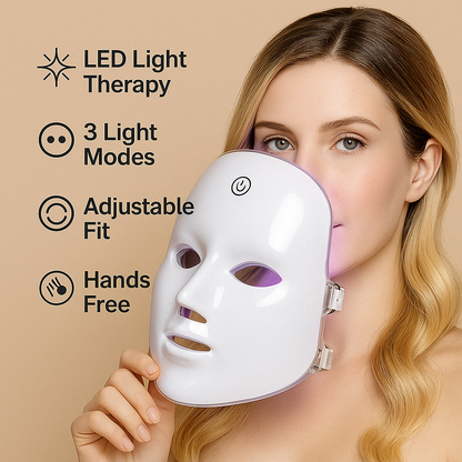 LUMORA™-LED FACE GLOWING MASK