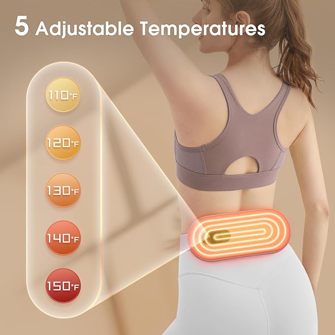 UBA™-Periods Pain Reliever With 5 Heat Levels